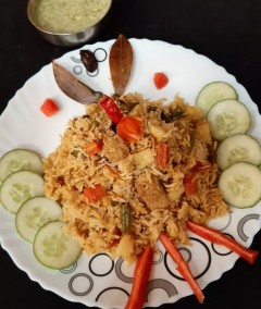 Veg Tawa Pulao Recipe